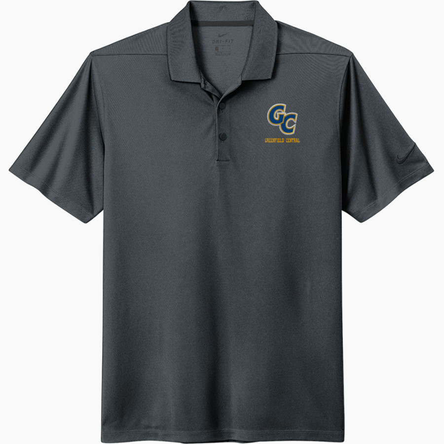 Greenfield Central Cougars Online Store <span class="pdp-name-mascot">Greenfield-Central Cougars</span> Nike Men's Dri-FIT Micro Pique 2.0 Polo