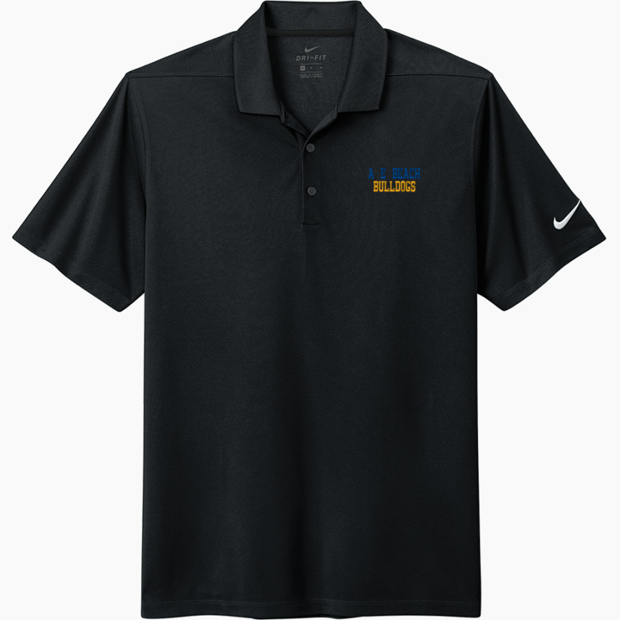A E BEACH HIGH SCHOOL BULLDOGS <span class="pdp-name-mascot">A E BEACH BULLDOGS</span> Nike Men's Dri-FIT Micro Pique 2.0 Polo