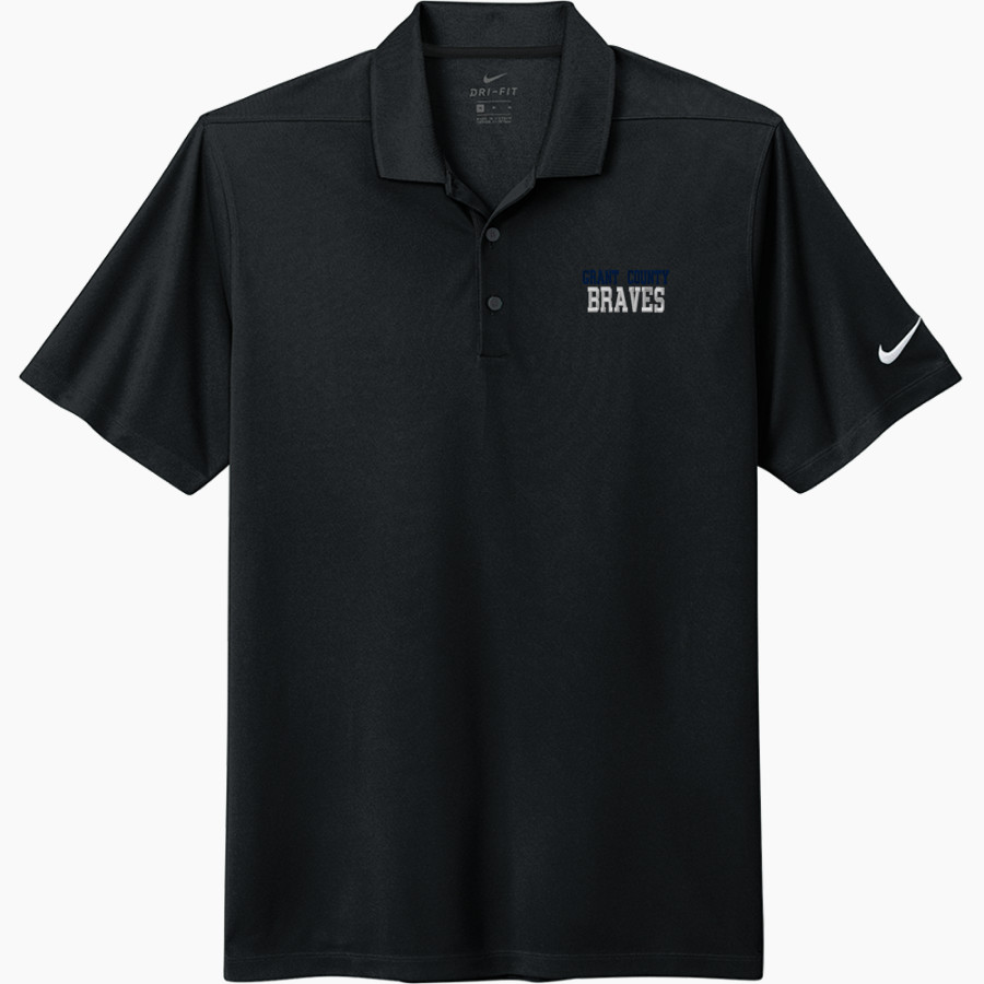 Grant County Braves The Official Online Store <span class="pdp-name-mascot">Grant County Braves</span> Nike Men's Dri-FIT Micro Pique 2.0 Polo