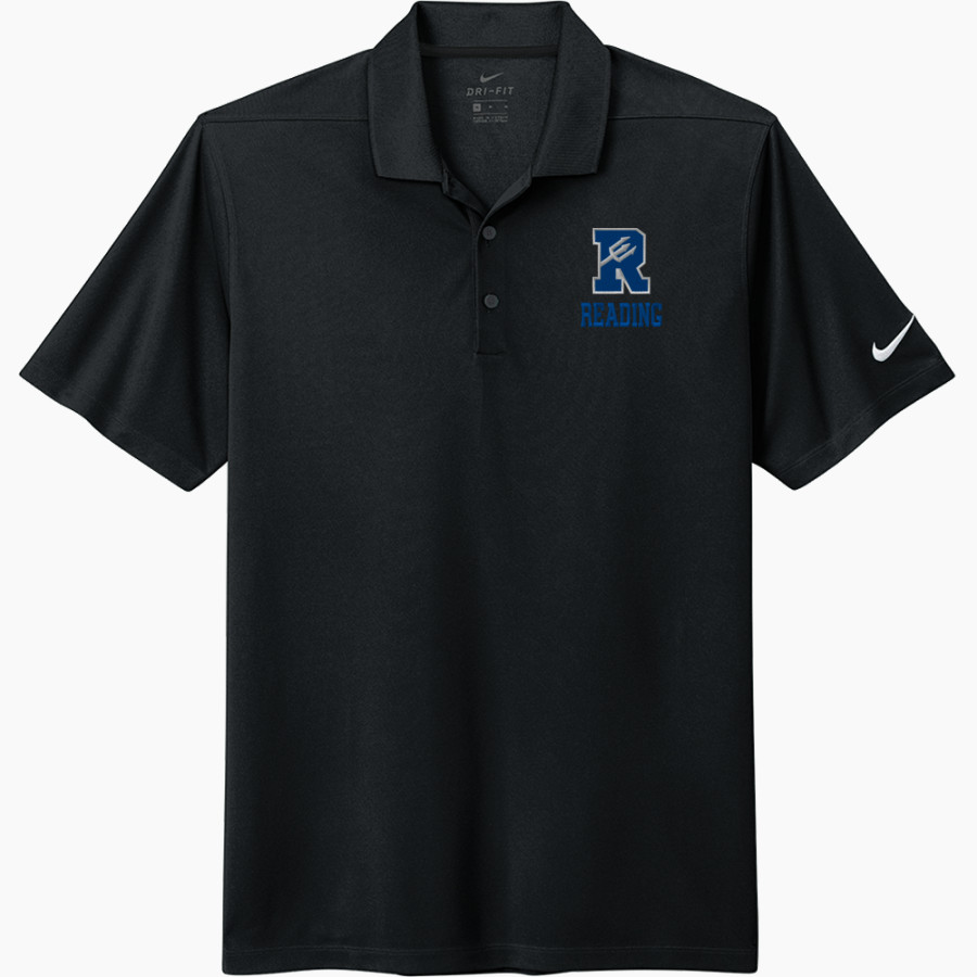 READING SENIOR HIGH SCHOOL BLUE DEVILS <span class="pdp-name-mascot">READING BLUE DEVILS</span> Nike Men's Dri-FIT Micro Pique 2.0 Polo