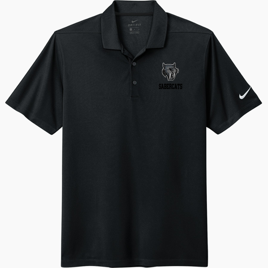Summit Trail Sabercats <span class="pdp-name-mascot">Summit Trail Sabercats</span> Nike Men's Dri-FIT Micro Pique 2.0 Polo