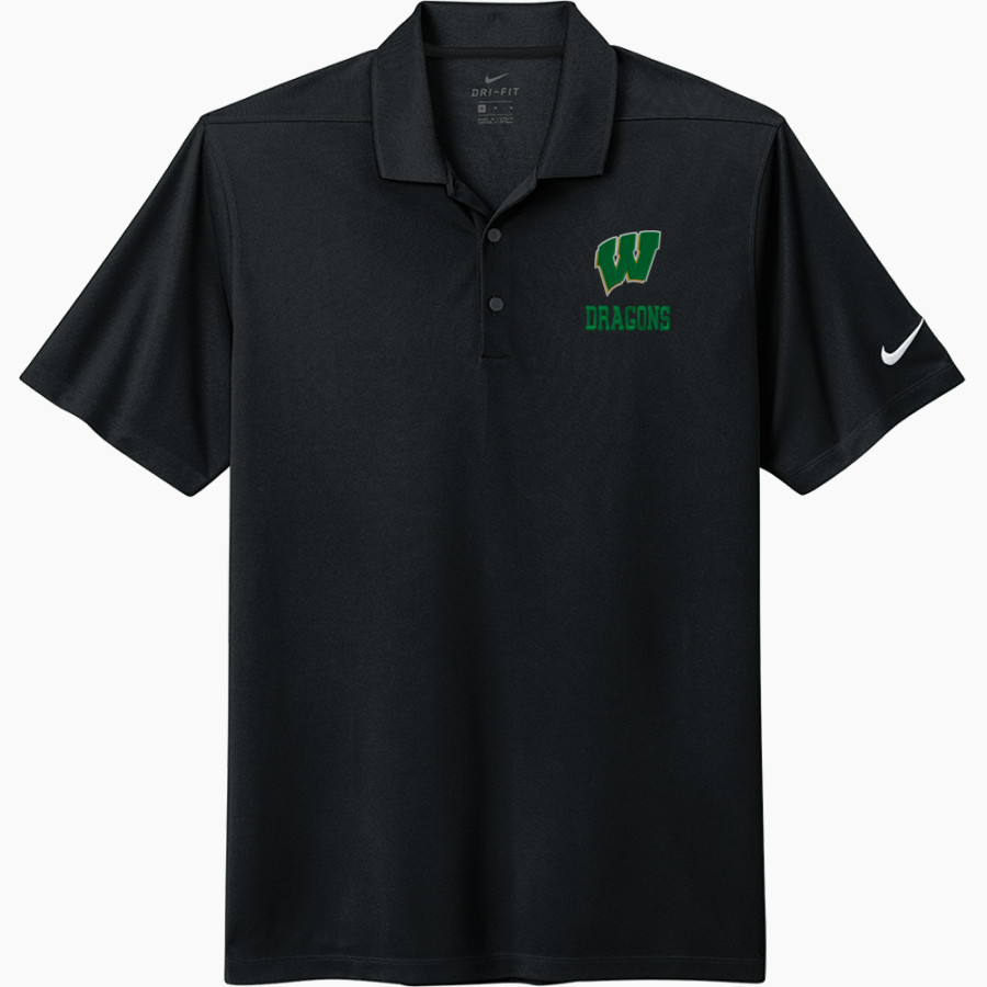 WEST DAVIDSON HIGH SCHOOL DRAGONS Nike Men's Dri-FIT Micro Pique 2.0 Polo