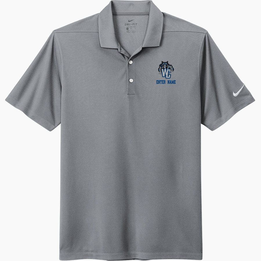 Wheatland-Chili Wildcats Nike Men's Dri-FIT Micro Pique 2.0 Polo