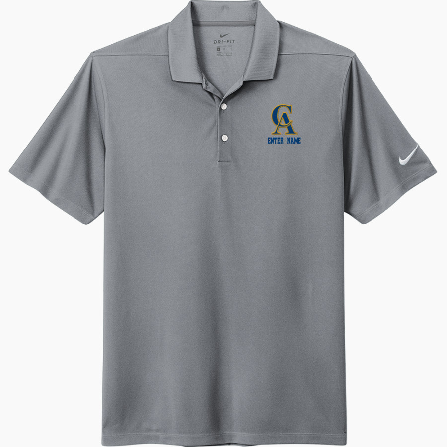 CRAWFORDSVILLE HIGH SCHOOL ATHENIANS Nike Men's Dri-FIT Micro Pique 2.0 Polo