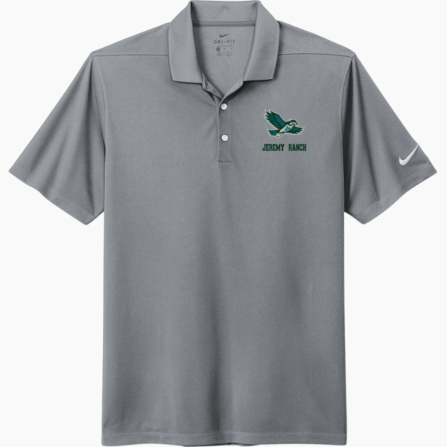 Jeremy Ranch Hawks <span class="pdp-name-mascot">Jeremy Ranch Elementary Hawks</span> Nike Men's Dri-FIT Micro Pique 2.0 Polo