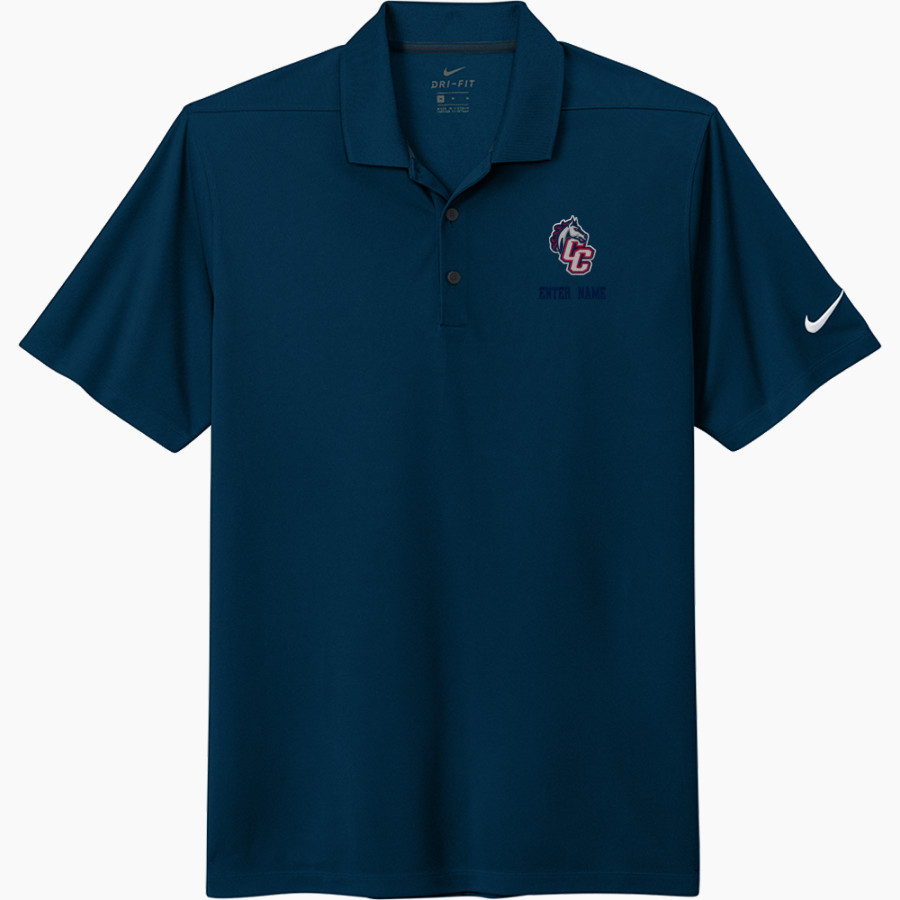 Crimson Cliffs Mustangs <span class="pdp-name-mascot">Crimson Cliffs Mustangs</span> Nike Men's Dri-FIT Micro Pique 2.0 Polo