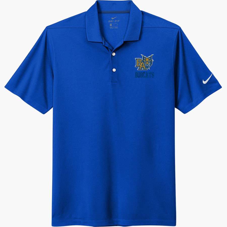 BACON ACADEMY BOBCATS <span class="pdp-name-mascot">BACON ACADEMY BOBCATS</span> Nike Men's Dri-FIT Micro Pique 2.0 Polo