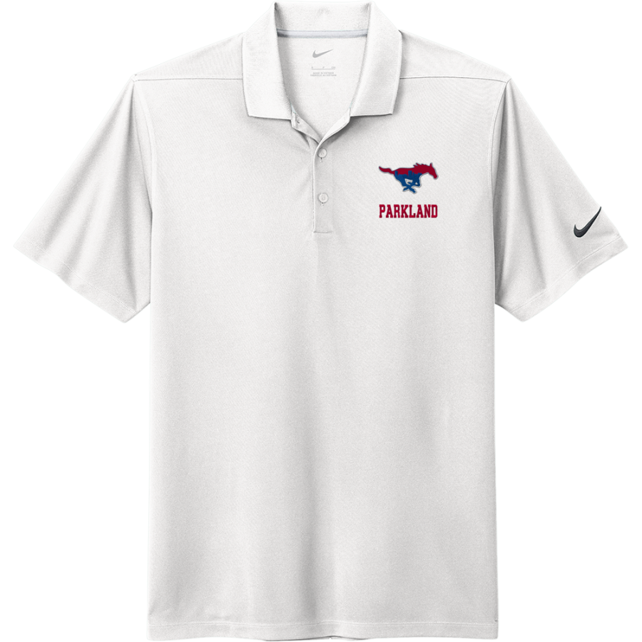PARKLAND HIGH SCHOOL MUSTANGS <span class="pdp-name-mascot">PARKLAND MUSTANGS</span> Nike Men's Dri-FIT Micro Pique 2.0 Polo