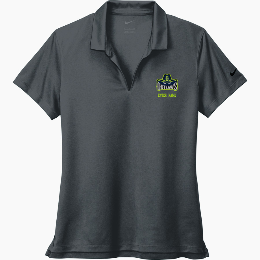 Ocean State Outlaws Outlaws <span class="pdp-name-mascot">Ocean State Outlaws</span> Nike Women's Dri-FIT Micro Pique 2.0 Polo