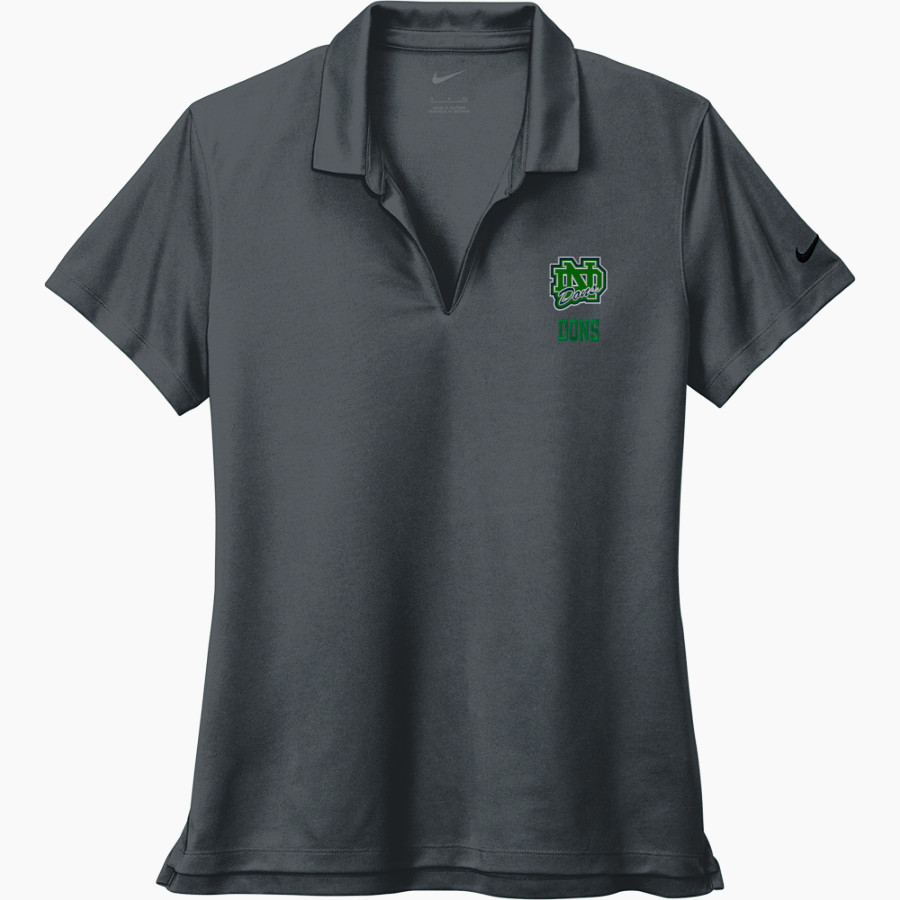 Notre Dame College Prep The Official Online Store <span class="pdp-name-mascot">Notre Dame Dons</span> Nike Women's Dri-FIT Micro Pique 2.0 Polo