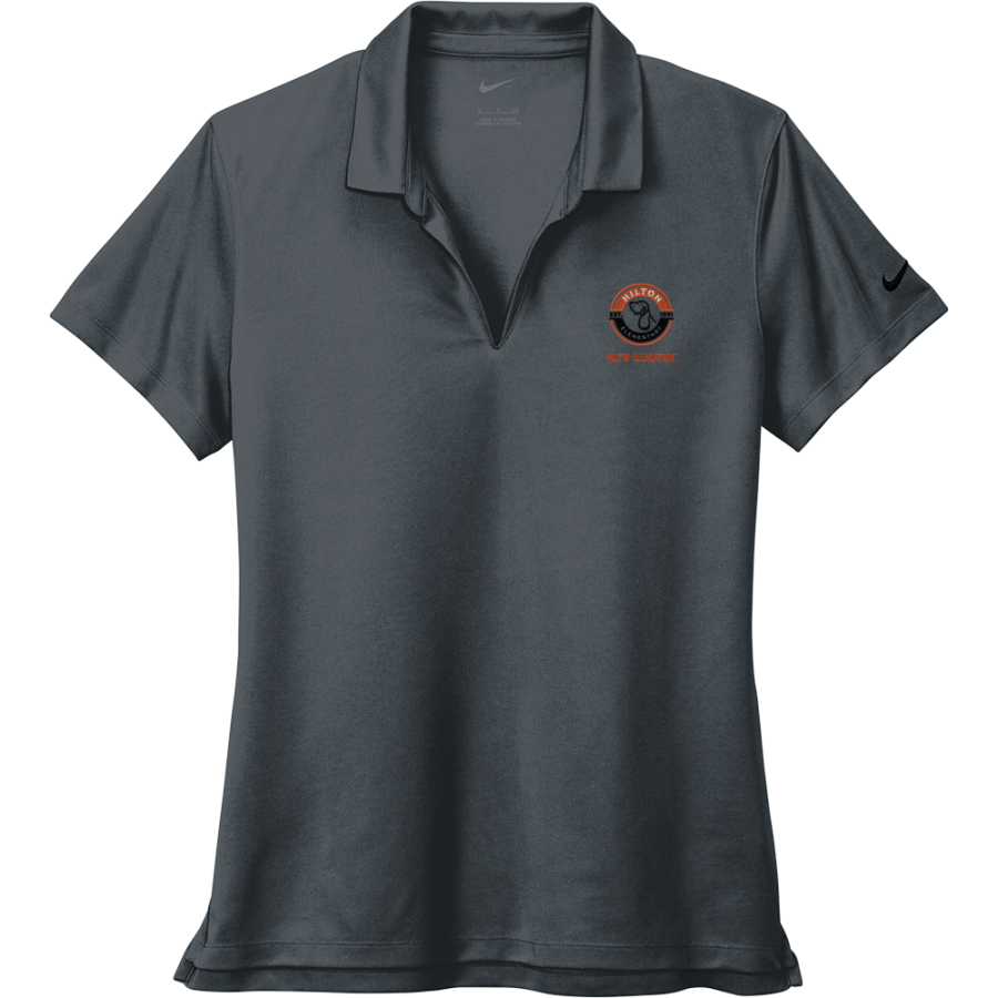 Hilton Elementary School hound dog <span class="pdp-name-mascot">Hilton Elementary Bulldogs</span> Nike Women's Dri-FIT Micro Pique 2.0 Polo