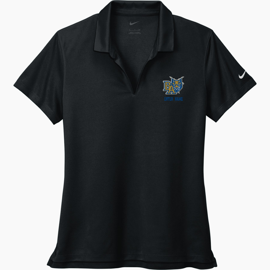 BACON ACADEMY BOBCATS <span class="pdp-name-mascot">BACON ACADEMY BOBCATS</span> Nike Women's Dri-FIT Micro Pique 2.0 Polo