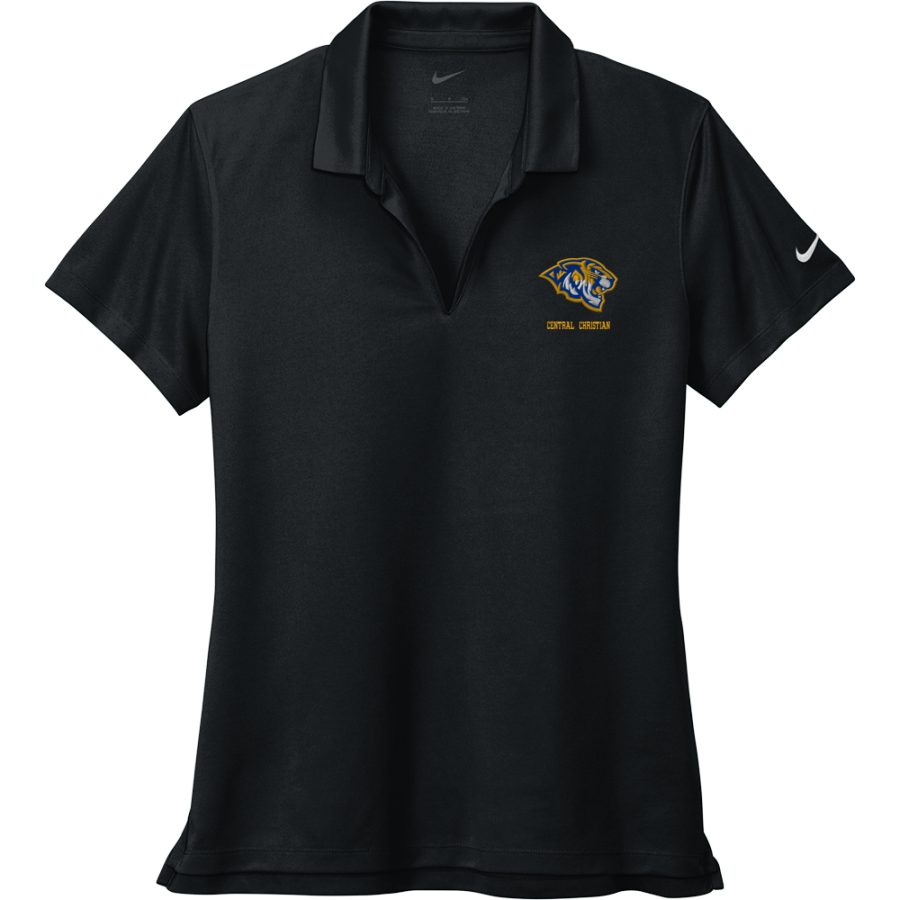 Central Christian Tigers <span class="pdp-name-mascot">Central Christian College Tigers</span> Nike Women's Dri-FIT Micro Pique 2.0 Polo
