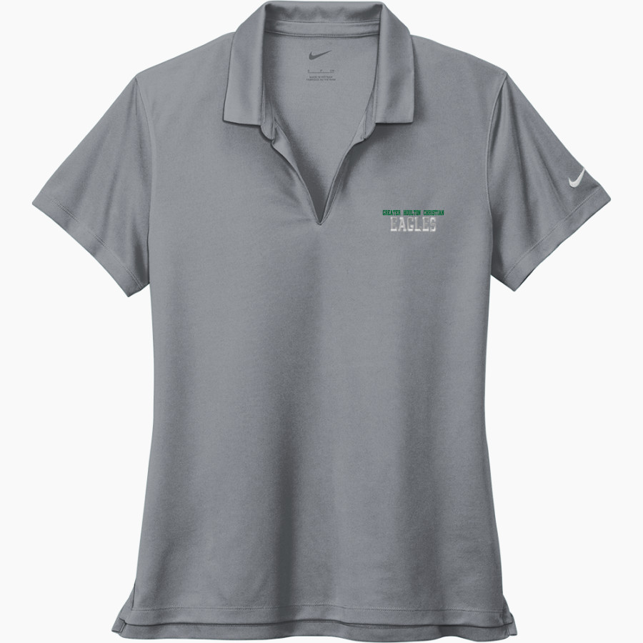 GREATER HOULTON CHRISTIAN ACADEMY <span class="pdp-name-mascot">GREATER HOULTON CHRISTIAN ACAD EAGLES</span> Nike Women's Dri-FIT Micro Pique 2.0 Polo