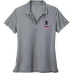 Plainfield Quakers <span class="pdp-name-mascot">Plainfield Quakers</span> Nike Women's Dri-FIT Micro Pique 2.0 Polo Front Thumbnail