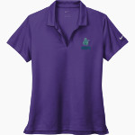 Eastern Greenbrier Knights <span class="pdp-name-mascot">Eastern Greenbrier Knights</span> Nike Women's Dri-FIT Micro Pique 2.0 Polo Front Thumbnail
