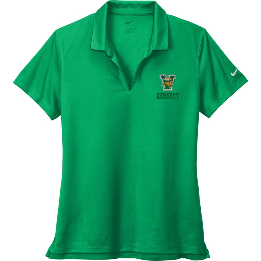 KENNEDY Vikings <span class="pdp-name-mascot">JOHN F KENNEDY MIDDLE SCHOOL Vikings</span> Nike Women's Dri-FIT Micro Pique 2.0 Polo