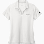 Wesleyan Cardinals Nike Women's Dri-FIT Micro Pique 2.0 Polo Front Thumbnail