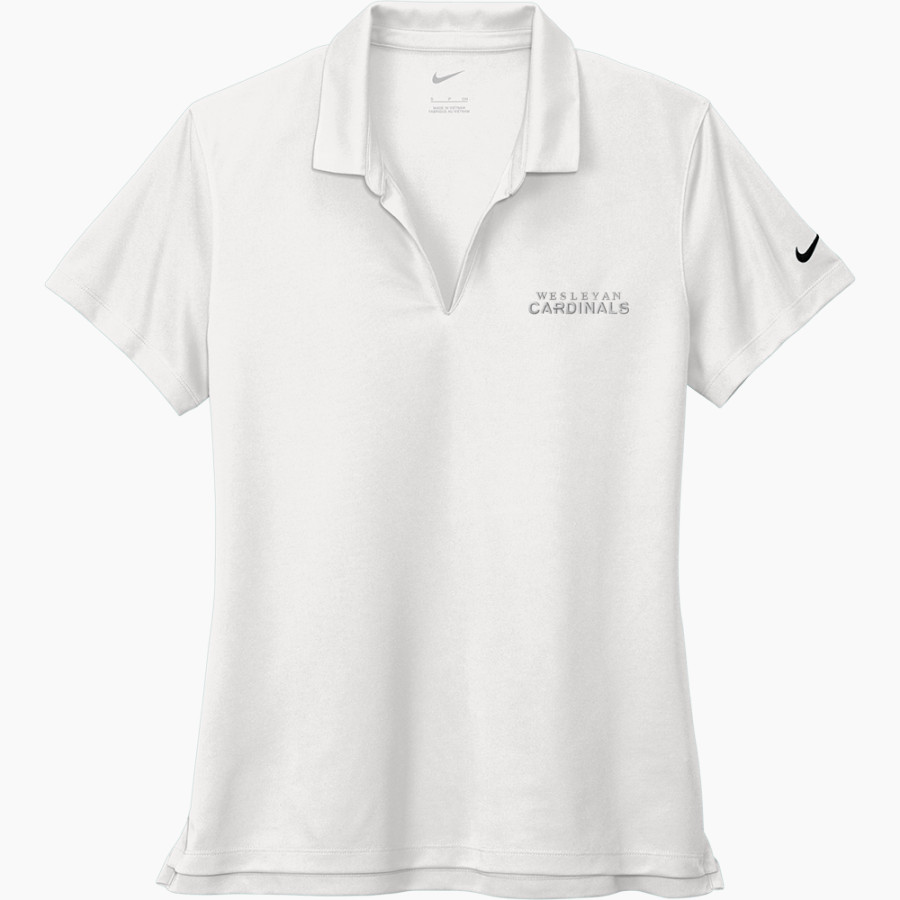 Wesleyan Cardinals Nike Women's Dri-FIT Micro Pique 2.0 Polo