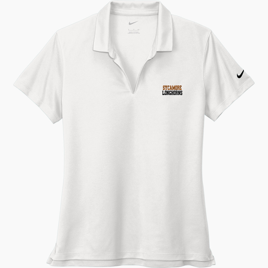 Sycamore Longhorns <span class="pdp-name-mascot">Sycamore Elementary School Longhorns</span> Nike Women's Dri-FIT Micro Pique 2.0 Polo