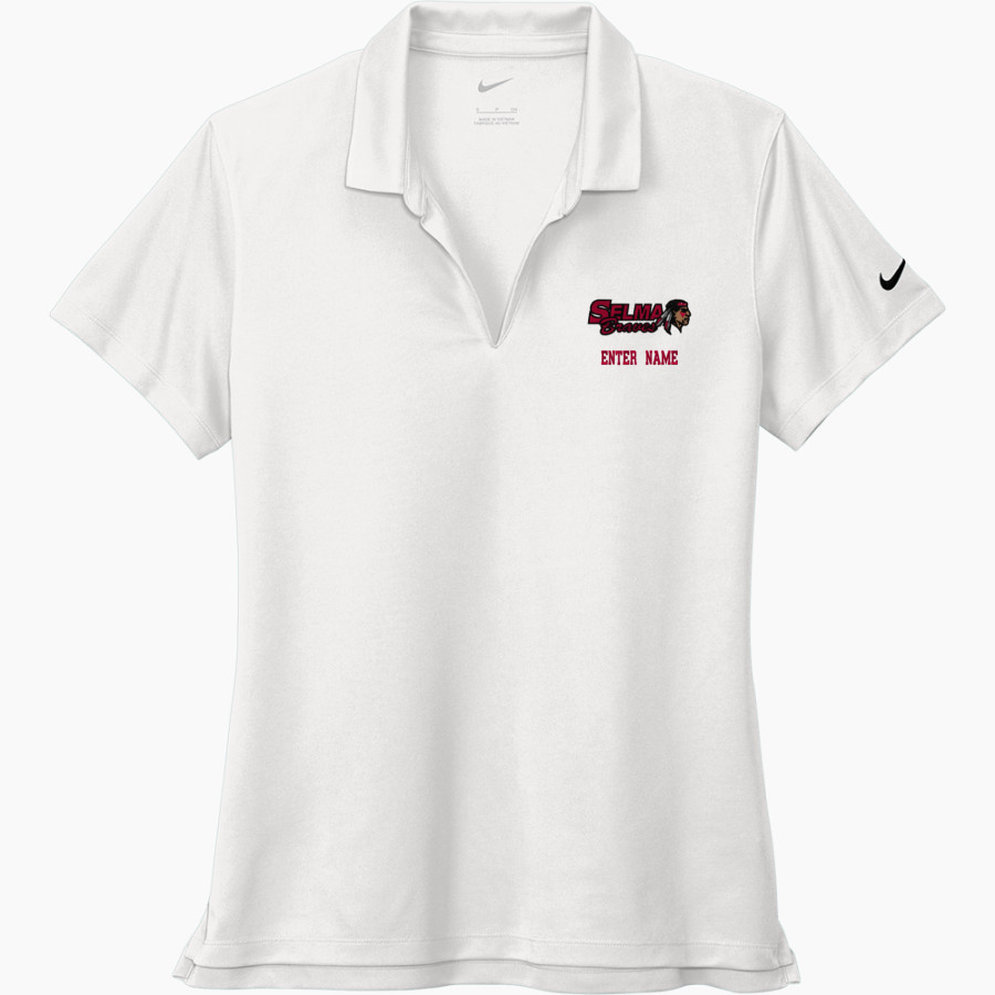 Selma Braves <span class="pdp-name-mascot">Selma Braves</span> Nike Women's Dri-FIT Micro Pique 2.0 Polo