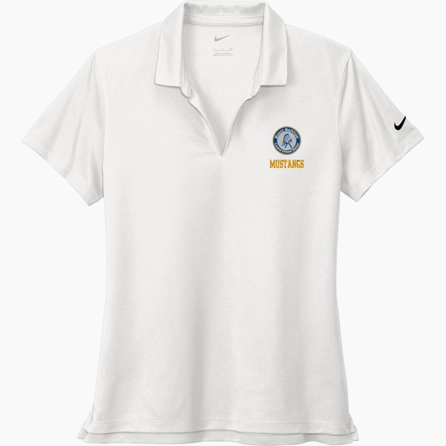 MOUNT MARKHAM HIGH SCHOOL MUSTANGS <span class="pdp-name-mascot">MOUNT MARKHAM MUSTANGS</span> Nike Women's Dri-FIT Micro Pique 2.0 Polo