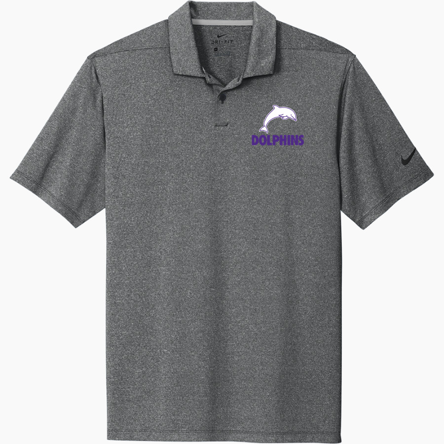 Bergman Dolphins <span class="pdp-name-mascot">Frank V. Bergman Elementary Dolphins</span> Nike Men's Dri-FIT Vapor Polo