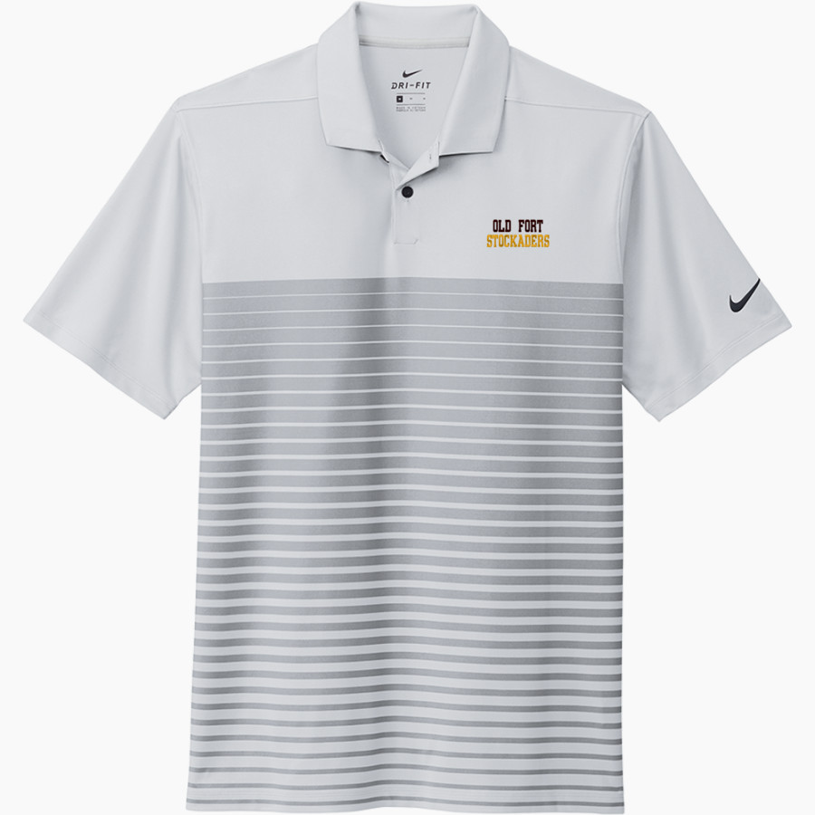 OLD FORT HIGH SCHOOL STOCKADERS <span class="pdp-name-mascot">OLD FORT STOCKADERS</span> Nike Men's Dri-FIT Vapor Block Polo