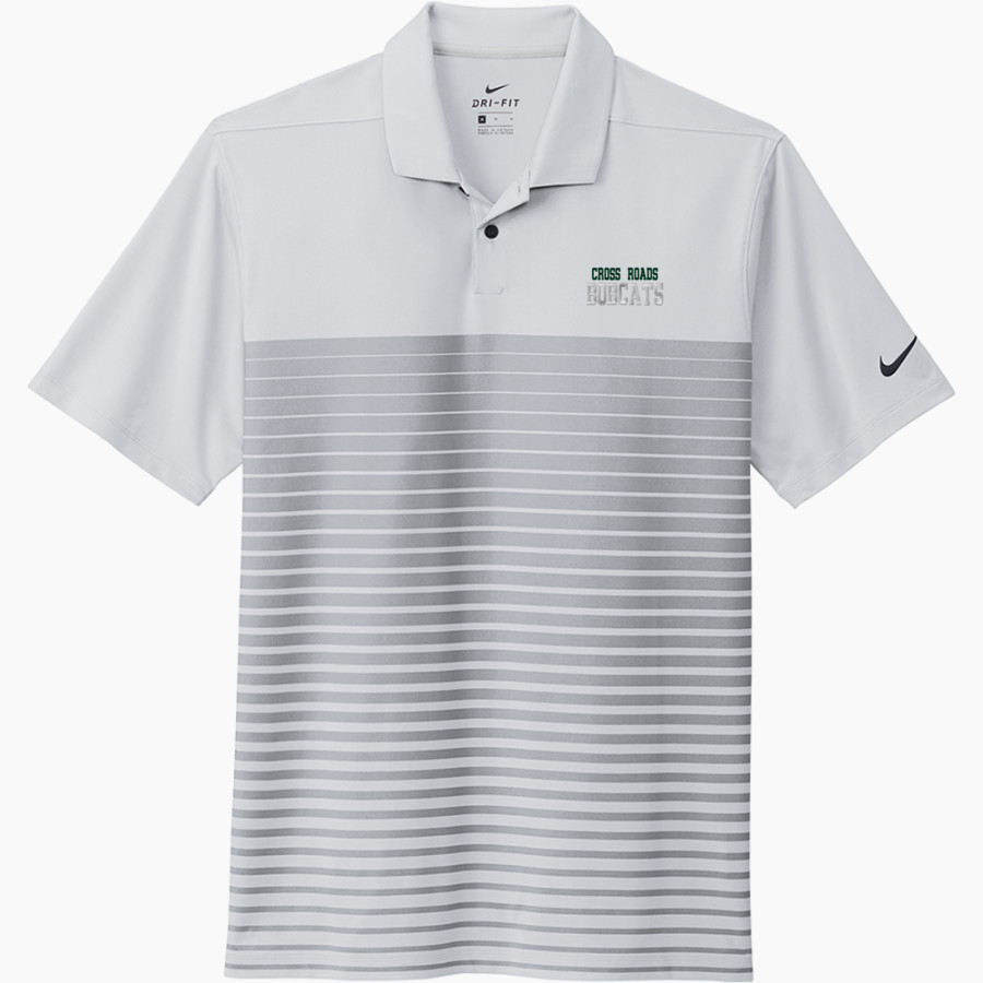 CROSS ROADS HIGH SCHOOL BOBCATS <span class="pdp-name-mascot">CROSS ROADS BOBCATS</span> Nike Men's Dri-FIT Vapor Block Polo