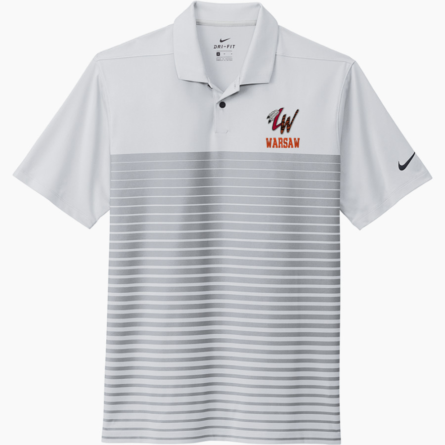 WARSAW HIGH SCHOOL TIGERS <span class="pdp-name-mascot">WARSAW TIGERS</span> Nike Men's Dri-FIT Vapor Block Polo