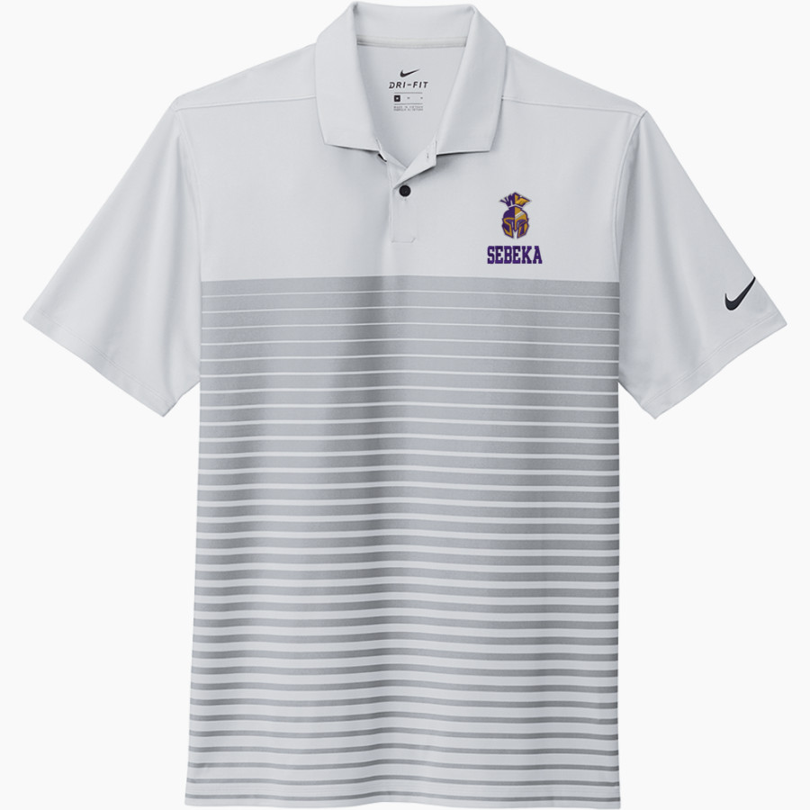 SEBEKA HIGH SCHOOL Trojans Online Store <span class="pdp-name-mascot">SEBEKA TROJANS</span> Nike Men's Dri-FIT Vapor Block Polo
