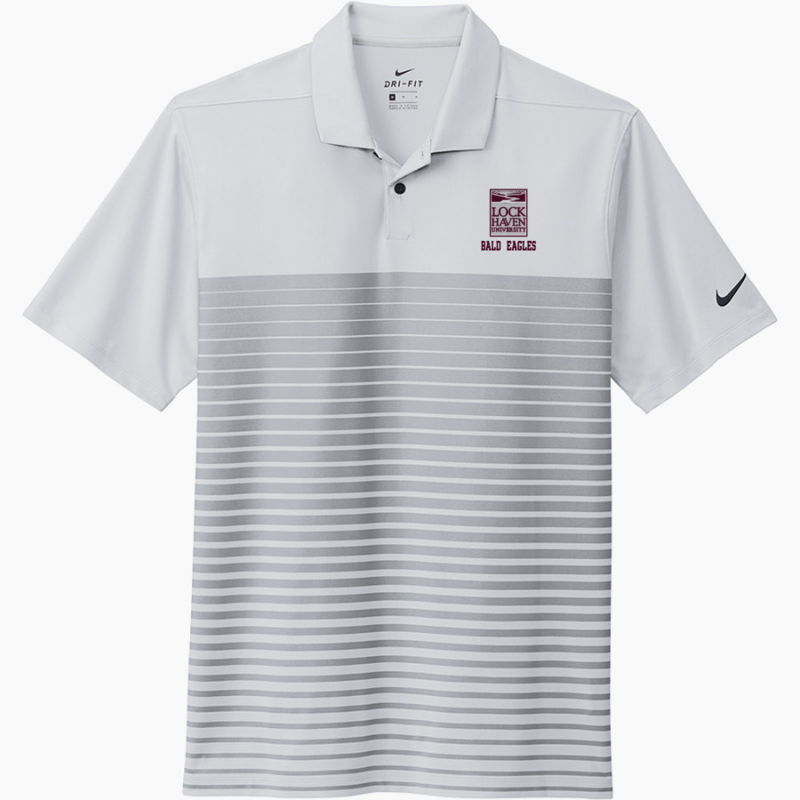 Lock Haven Bald Eagles Nike Men's Dri-FIT Vapor Block Polo