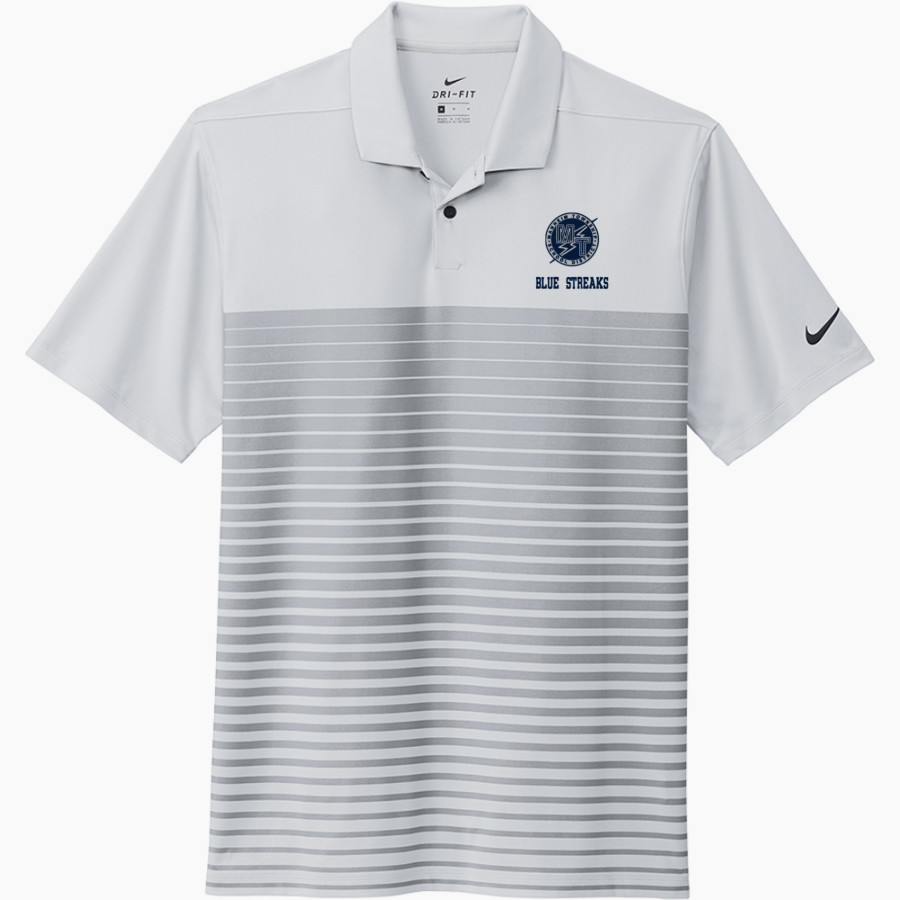 MANHEIM TOWNSHIP HIGH SCHOOL BLUE STREAKS <span class="pdp-name-mascot">MANHEIM TOWNSHIP BLUE STREAKS</span> Nike Men's Dri-FIT Vapor Block Polo