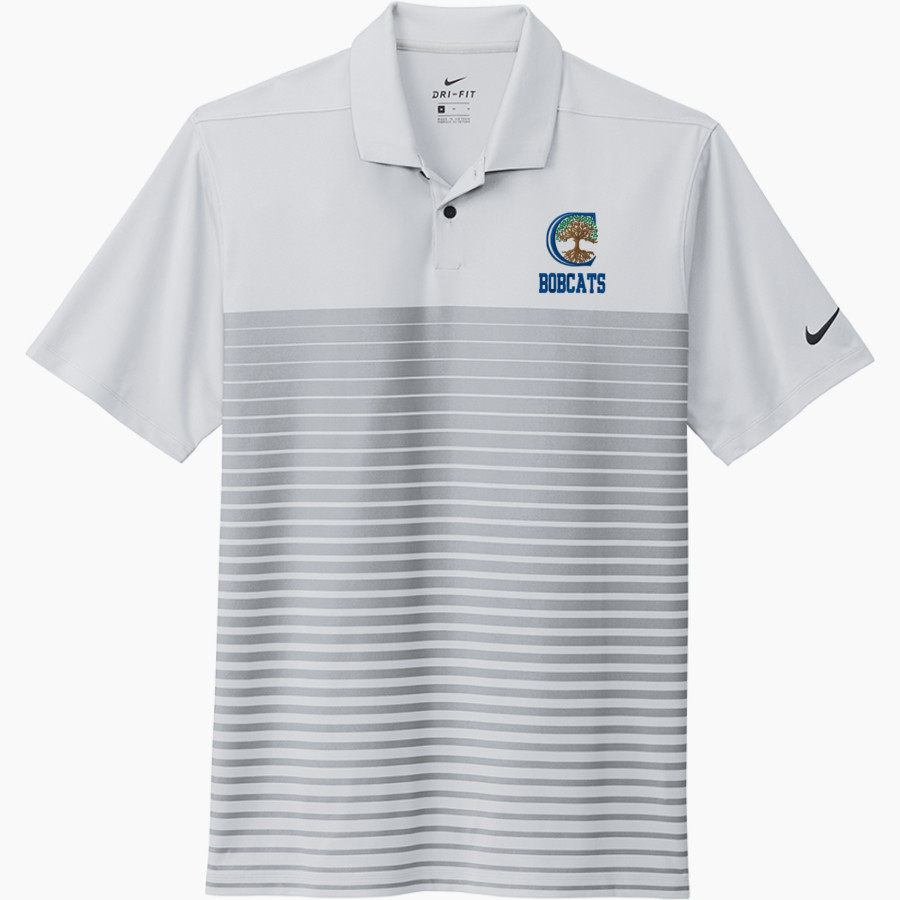 BACON ACADEMY BOBCATS <span class="pdp-name-mascot">BACON ACADEMY BOBCATS</span> Nike Men's Dri-FIT Vapor Block Polo