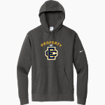 Elm Creek Buffaloes <span class="pdp-name-mascot">Elm Creek Buffaloes</span> Nike Men's Club Fleece Sleeve Swoosh Pullover Hoodie Front Thumbnail