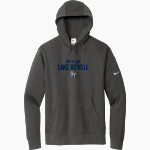 Lake Howell Silverhawks <span class="pdp-name-mascot">Lake Howell Hawks</span> Nike Men's Club Fleece Sleeve Swoosh Pullover Hoodie Front Thumbnail
