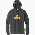 DEFOREST HIGH SCHOOL NORSKIES Nike Men's Club Fleece Sleeve Swoosh Pullover Hoodie Front Thumbnail