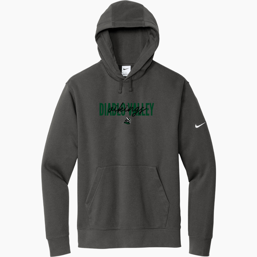 Diablo Valley Vikings <span class="pdp-name-mascot">Diablo Valley Vikings</span> Nike Men's Club Fleece Sleeve Swoosh Pullover Hoodie