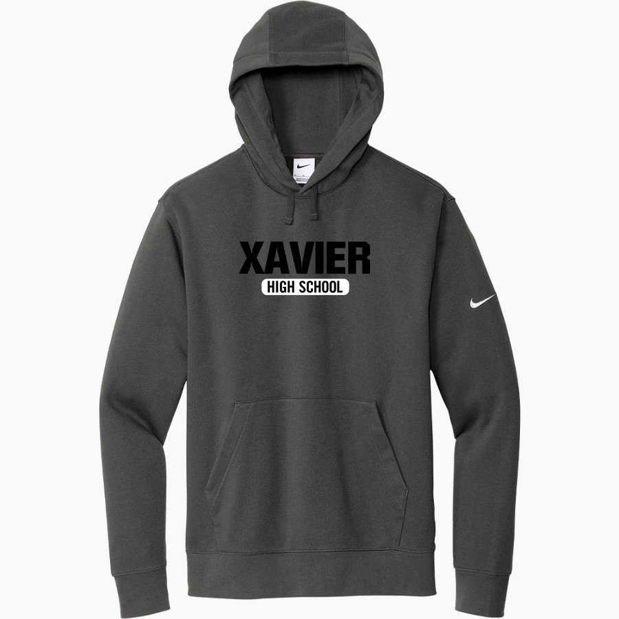 Xavier Falcons Nike Men's Club Fleece Sleeve Swoosh Pullover Hoodie