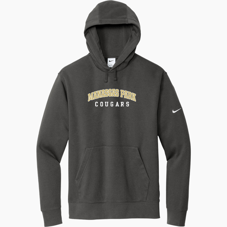 Manassas Park Cougars <span class="pdp-name-mascot">Manassas Park Cougars</span> Nike Men's Club Fleece Sleeve Swoosh Pullover Hoodie