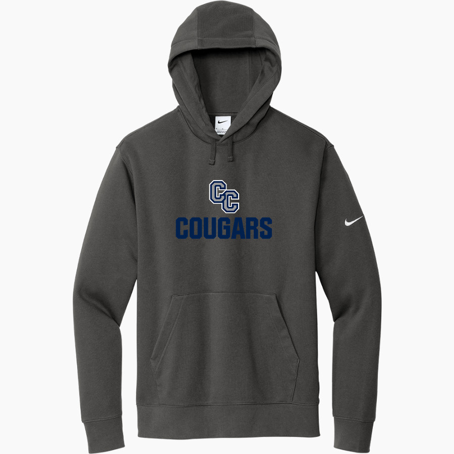 Columbia Cougars <span class="pdp-name-mascot">Columbia Cougars</span> Nike Men's Club Fleece Sleeve Swoosh Pullover Hoodie