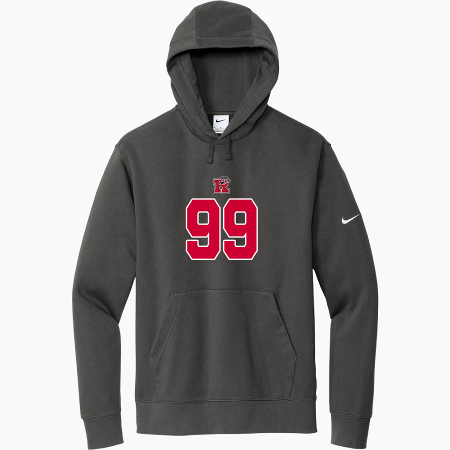 Roseville Panthers Nike Men's Club Fleece Sleeve Swoosh Pullover Hoodie