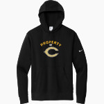 CIBOLA HIGH SCHOOL RAIDERS <span class="pdp-name-mascot">CIBOLA RAIDERS</span> Nike Men's Club Fleece Sleeve Swoosh Pullover Hoodie Front Thumbnail