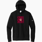 JSERRA CATHOLIC HIGH SCHOOL LIONS <span class="pdp-name-mascot">J SERRA LIONS</span> Nike Men's Club Fleece Sleeve Swoosh Pullover Hoodie Front Thumbnail