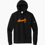 BOOKER T WASHINGTON HIGH SCHOOL HORNETS <span class="pdp-name-mascot">BOOKER T WASHINGTON HORNETS</span> Nike Men's Club Fleece Sleeve Swoosh Pullover Hoodie Front Thumbnail