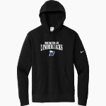 BEMIDJI HIGH SCHOOL LUMBERJACKS Nike Men's Club Fleece Sleeve Swoosh Pullover Hoodie Front Thumbnail