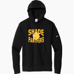 SHADE HIGH SCHOOL PANTHERS Nike Men's Club Fleece Sleeve Swoosh Pullover Hoodie Front Thumbnail