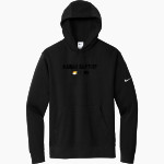 Hawaii Baptist Eagles <span class="pdp-name-mascot">HBA Eagles</span> Nike Men's Club Fleece Sleeve Swoosh Pullover Hoodie Front Thumbnail