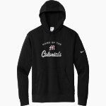 Morristown Colonials <span class="pdp-name-mascot">Morristown High School Colonials</span> Nike Men's Club Fleece Sleeve Swoosh Pullover Hoodie Front Thumbnail