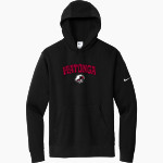 WATONGA HIGH SCHOOL EAGLES Nike Men's Club Fleece Sleeve Swoosh Pullover Hoodie Front Thumbnail